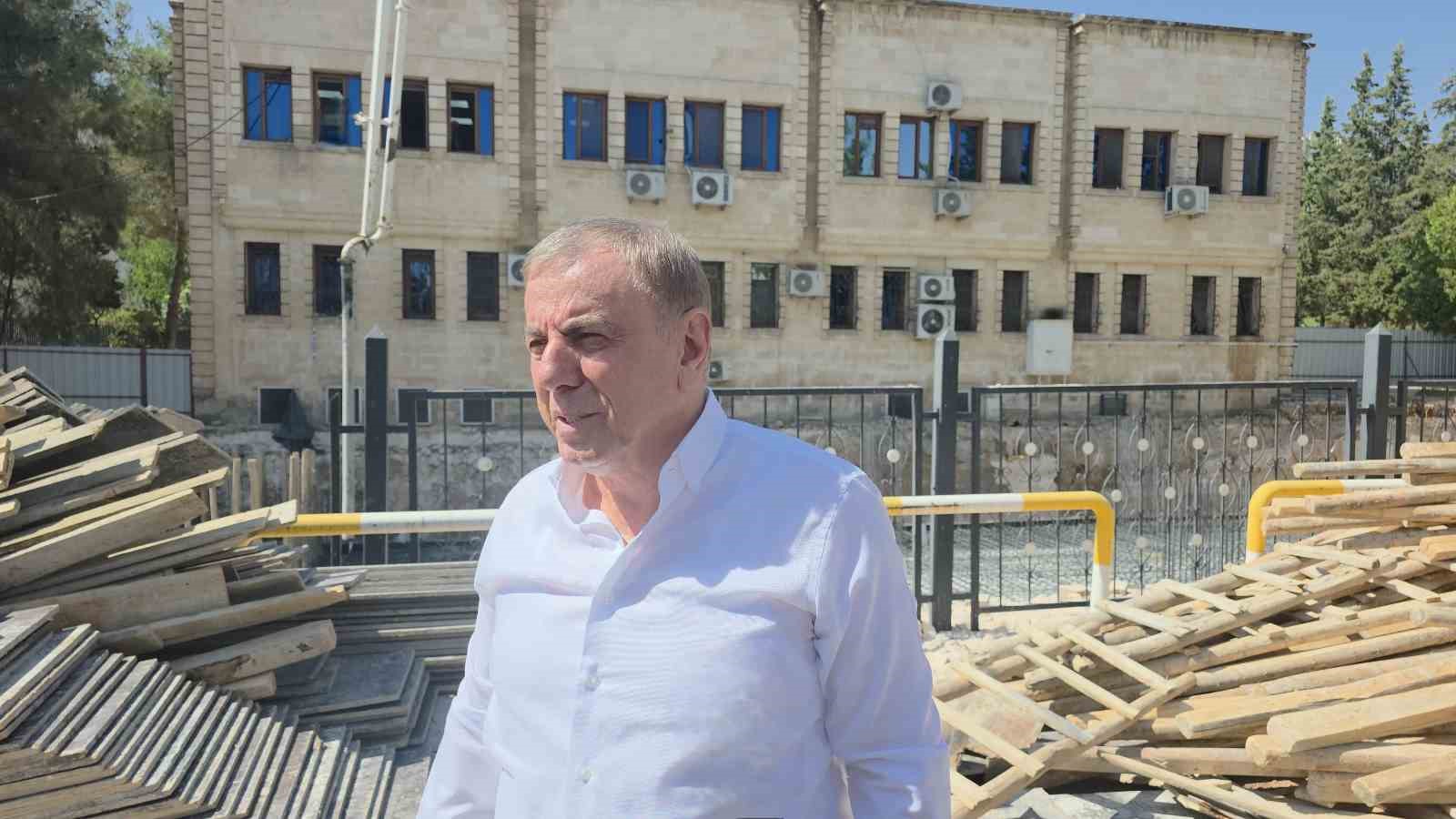 Midyat Belediyesi ek hizmet binasının temeli atıldı
