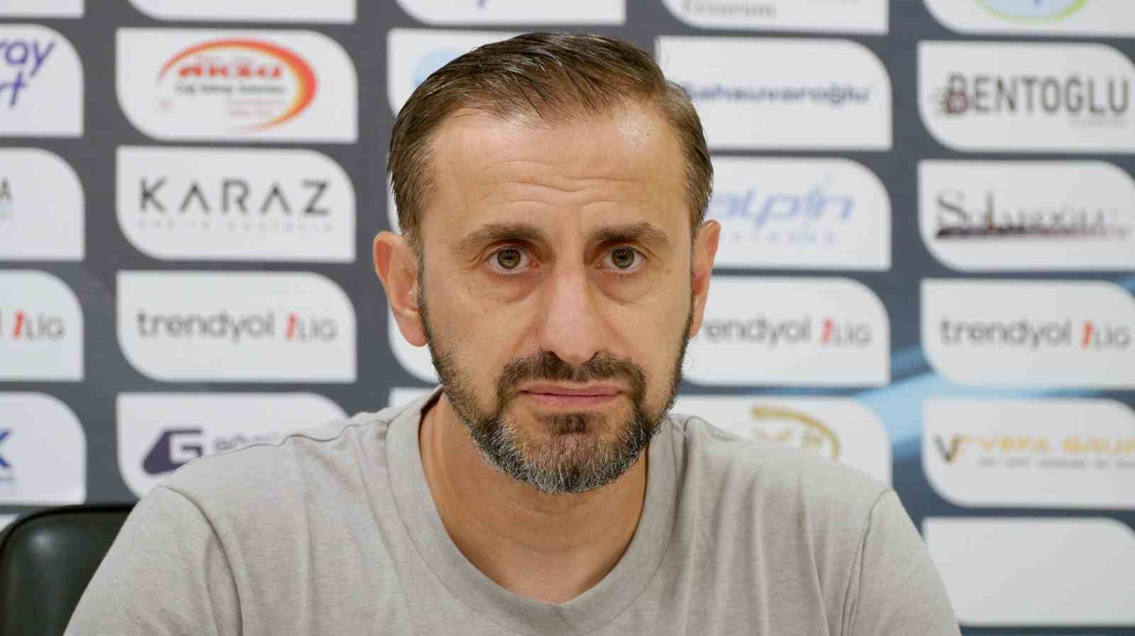 Serkan Özbalta: "Bize güvenen taraftarımızı ve şehrimizi mahcup etmeyeceğiz"