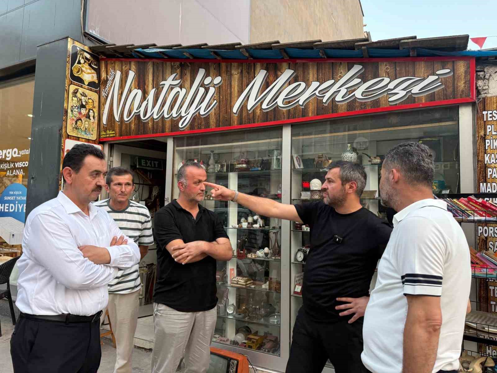 Başkan Çetinkaya esnaf ve vatandaşlarla bir araya geldi
