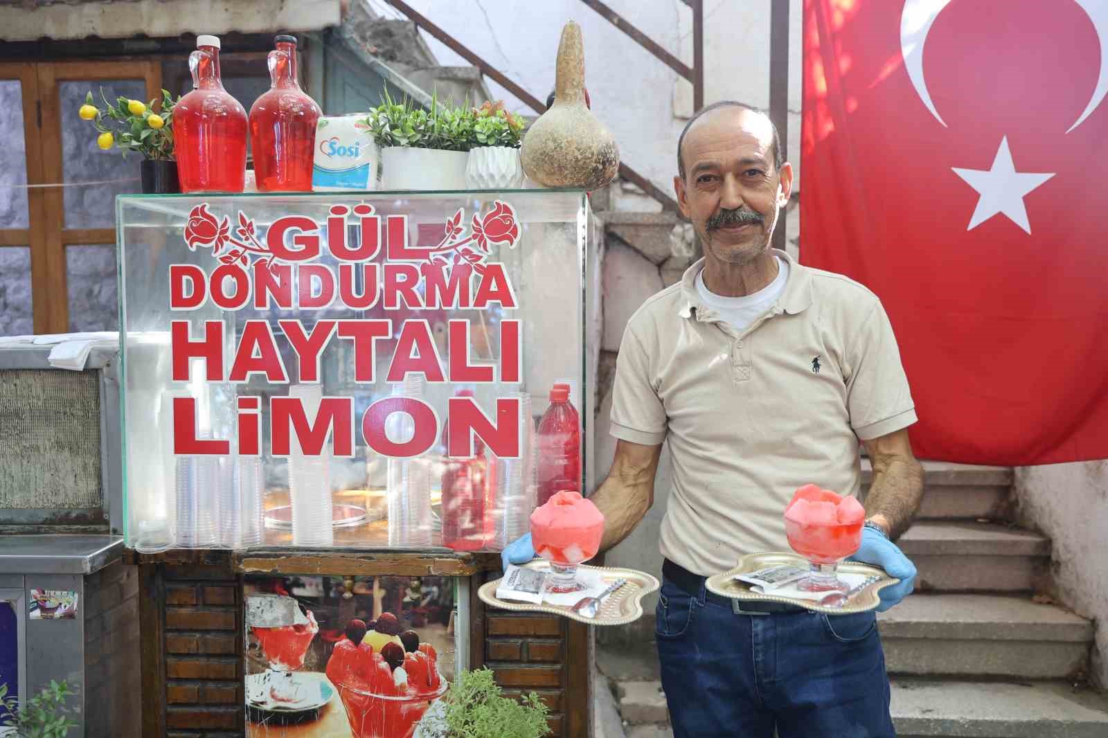 Kavurucu sıcağın vazgeçilmez lezzeti Haytalı oldu
