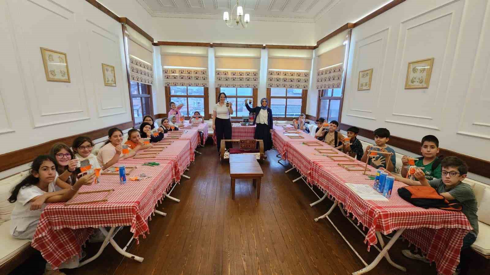 Çocuklar geleneksel kültürle tanıştı