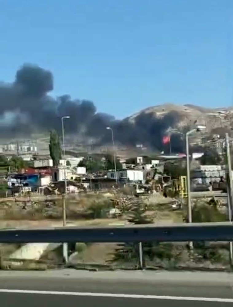 Ankara&rsquo;da Hurdacılar Sitesi&rsquo;nde yangın &ccedil;ıktı
