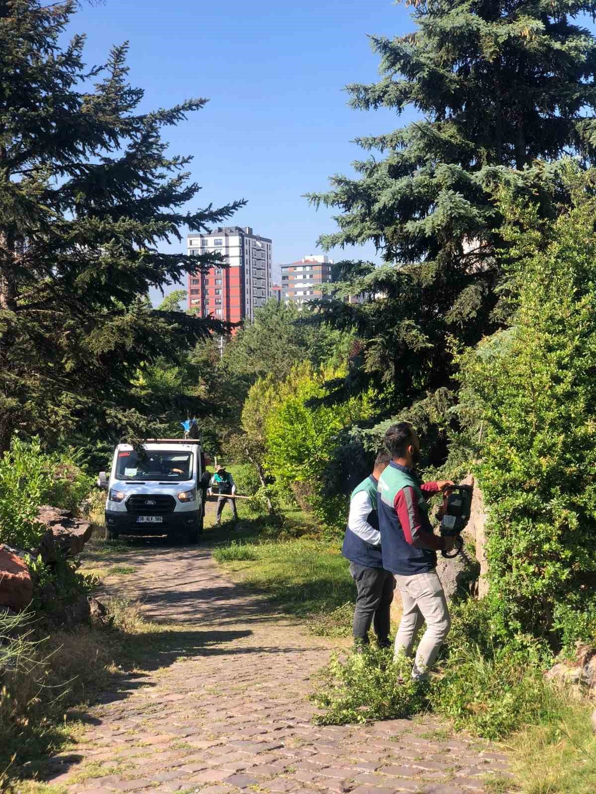 Daha yeşil Kayseri i&ccedil;in &ccedil;alışmalar s&uuml;r&uuml;yor
