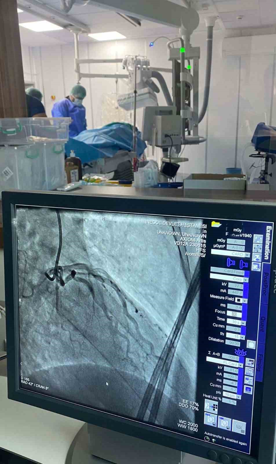 Bursa İneg&ouml;l Devlet Hastanesi&rsquo;nde Anjiyo &uuml;nitesi yeniden hizmet vermeye başladı
