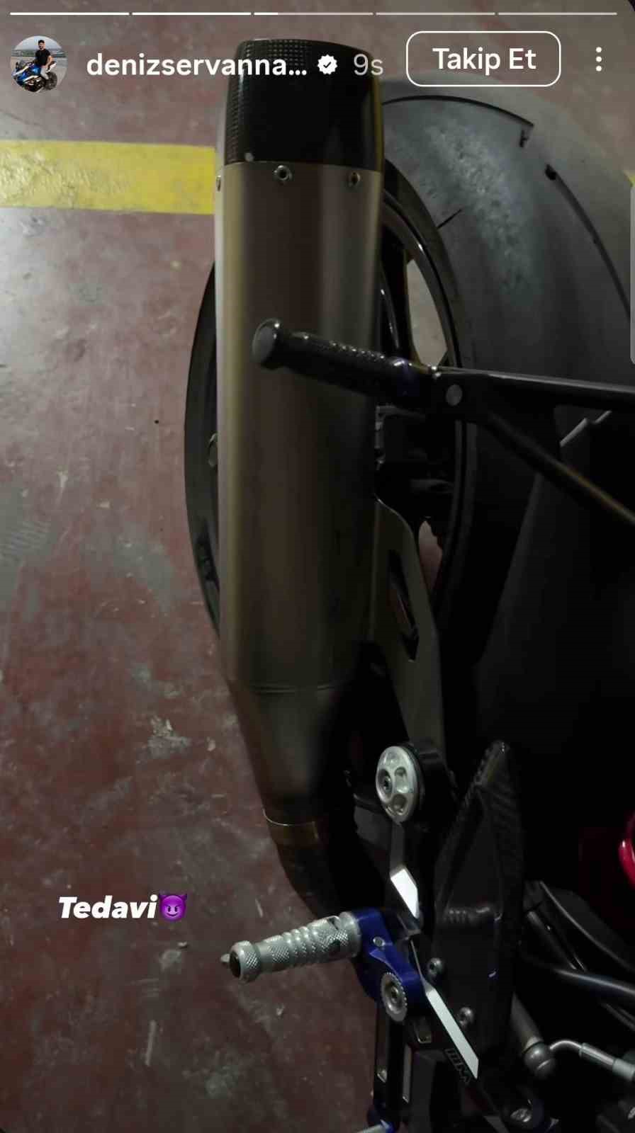 &Uuml;nl&uuml; motor tutkunu ge&ccedil;irdiği kazada hayatını kaybetti
