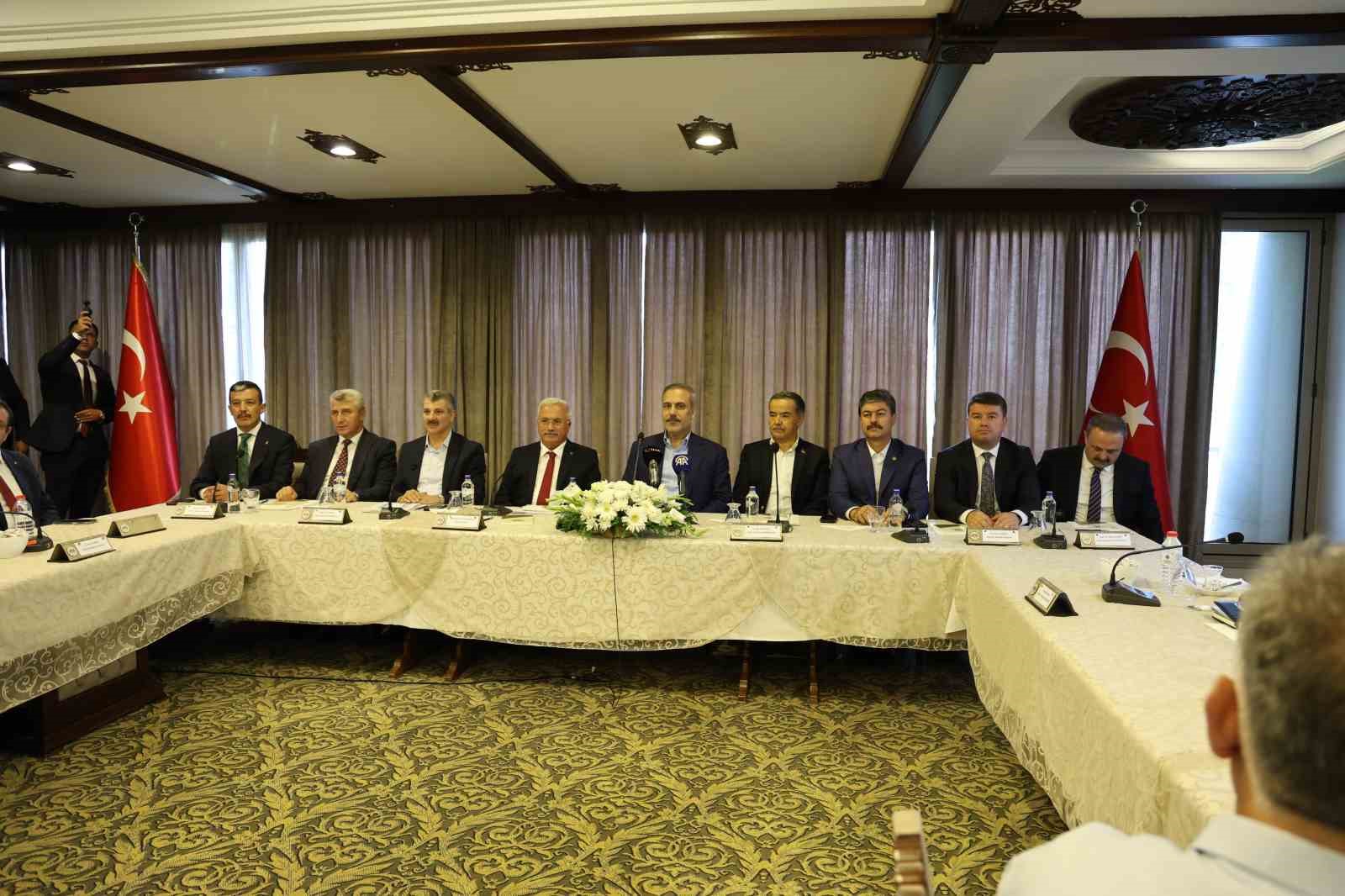 Dışişleri Bakanı Fidan: "Hedefimiz, bölgemizdeki çatışmaların biran önce durması"