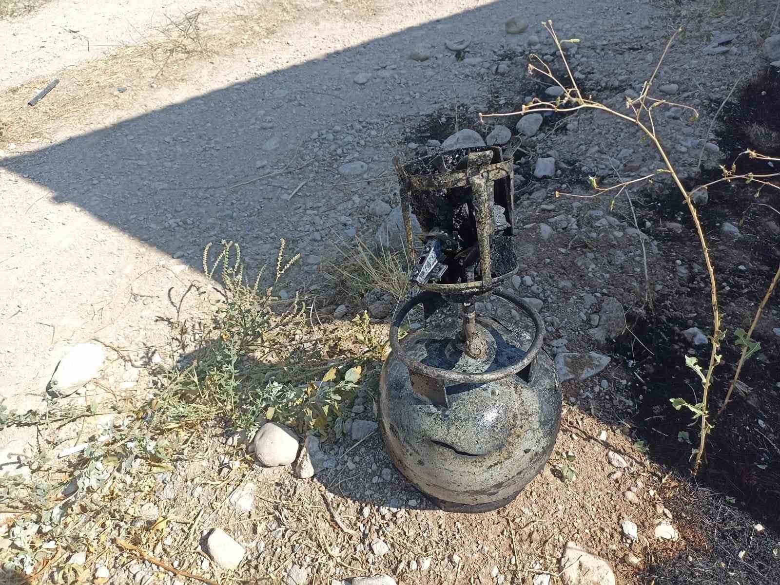 Malatya&rsquo;da konteynerde yangın
