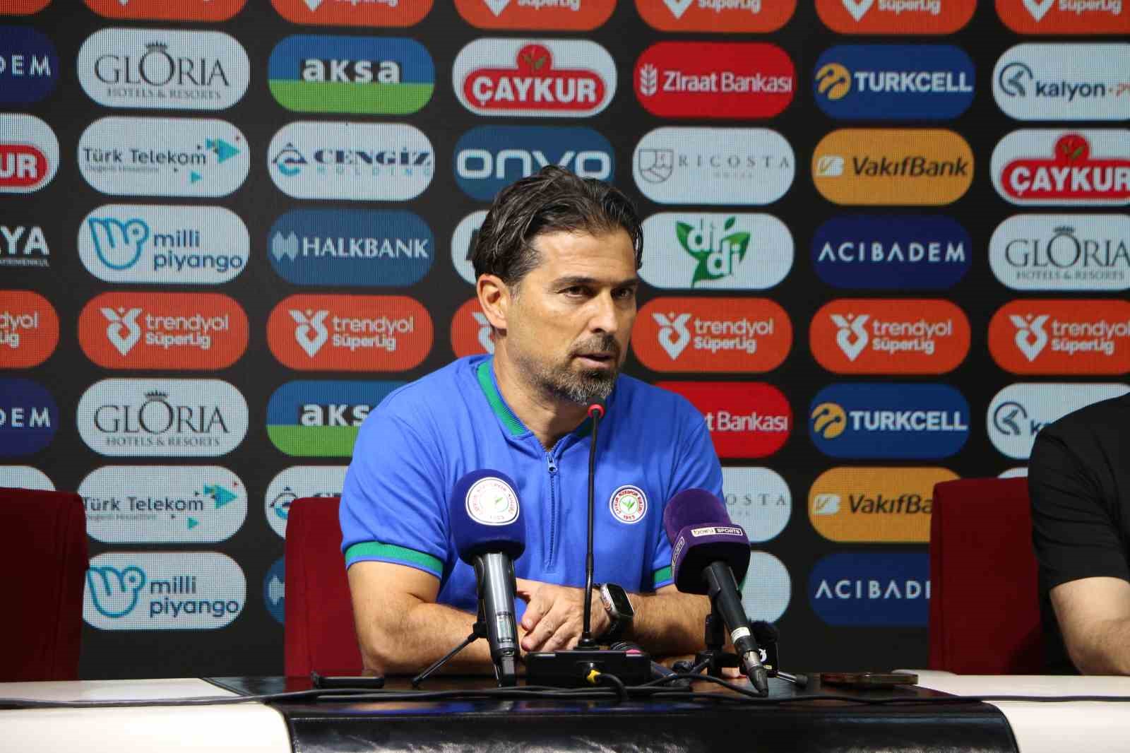 İlhan Palut: "Taraftarımız üzüldü, biz de üzgünüz"