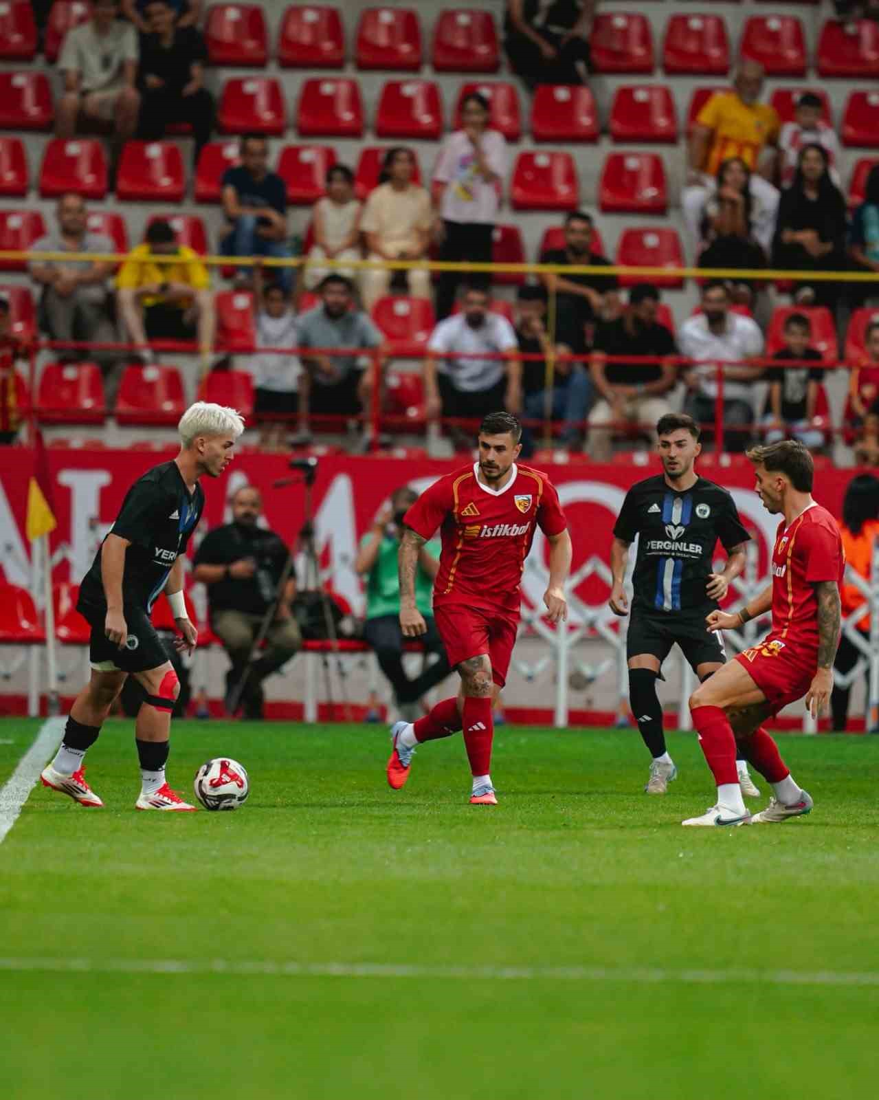 Hazırlık maçı: Kayserispor:3-Erciyes 38 FK: 0
