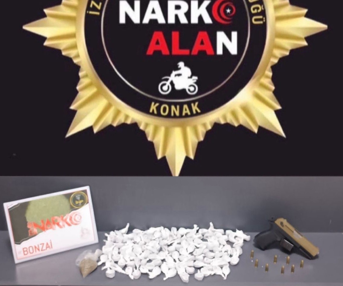 İzmir’de uyuşturucu operasyonu: 2 tutuklama