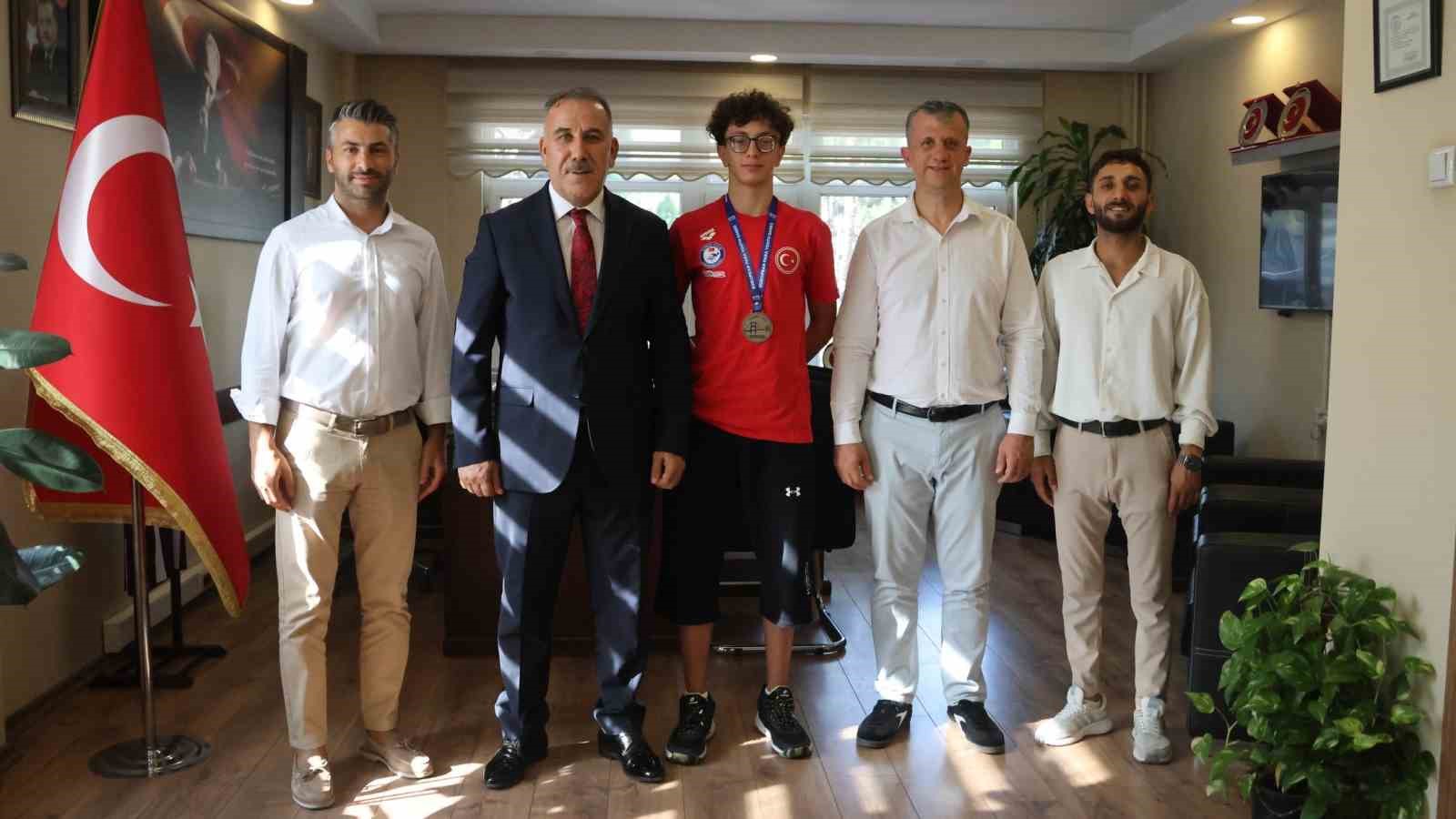 Aydınlı sporcu Kızılet Avrupa ikincisi oldu