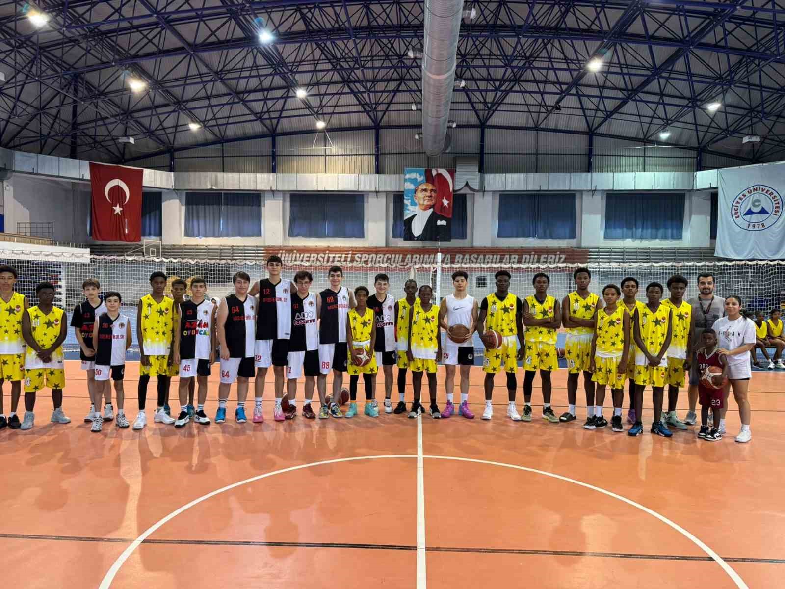 Seyşeller’den Kayseri’ye uzanan basketbol sevgisi
