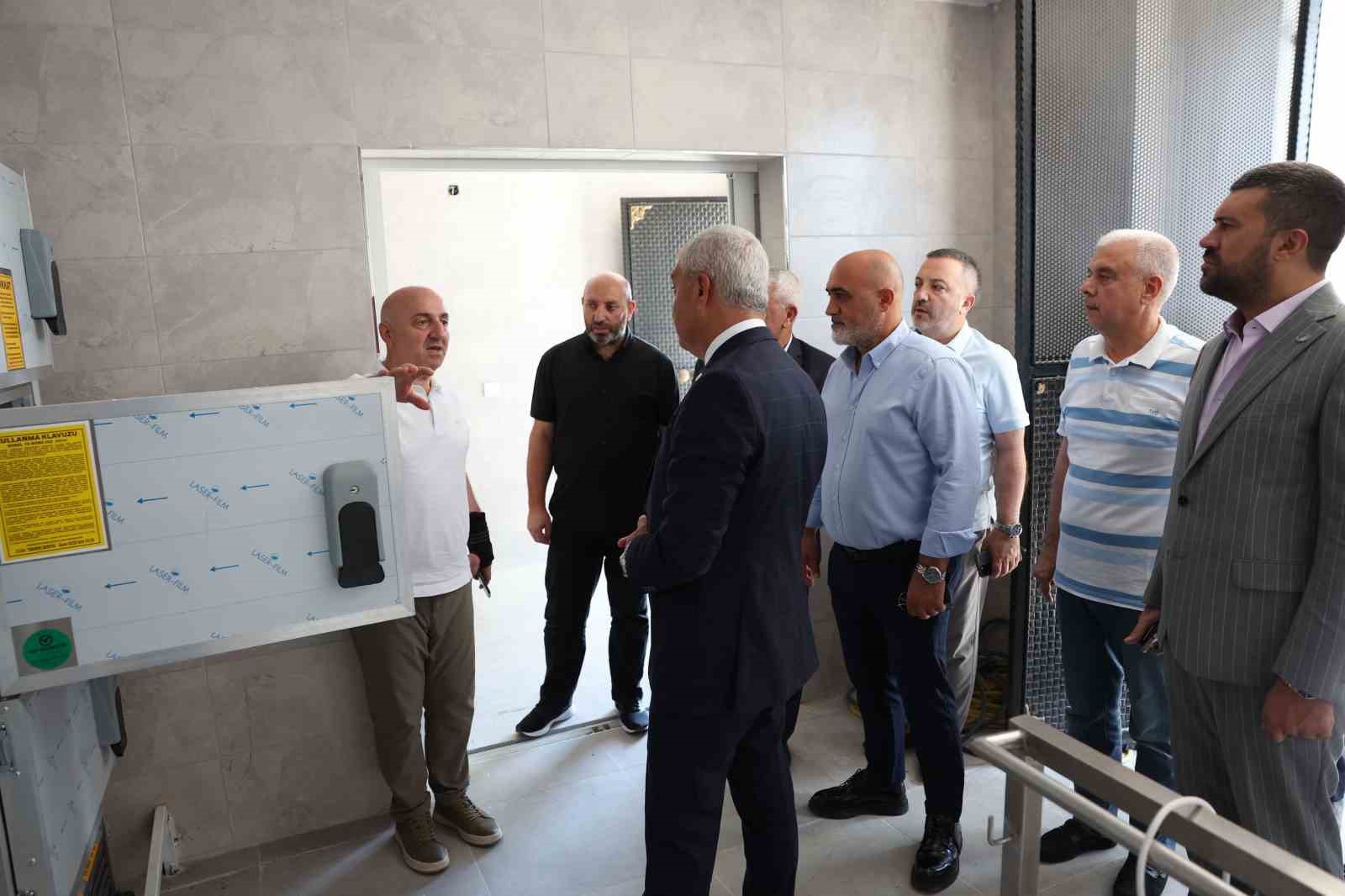 Darıca’da yeni mezarlık hizmet binası yakında faaliyete geçiyor
