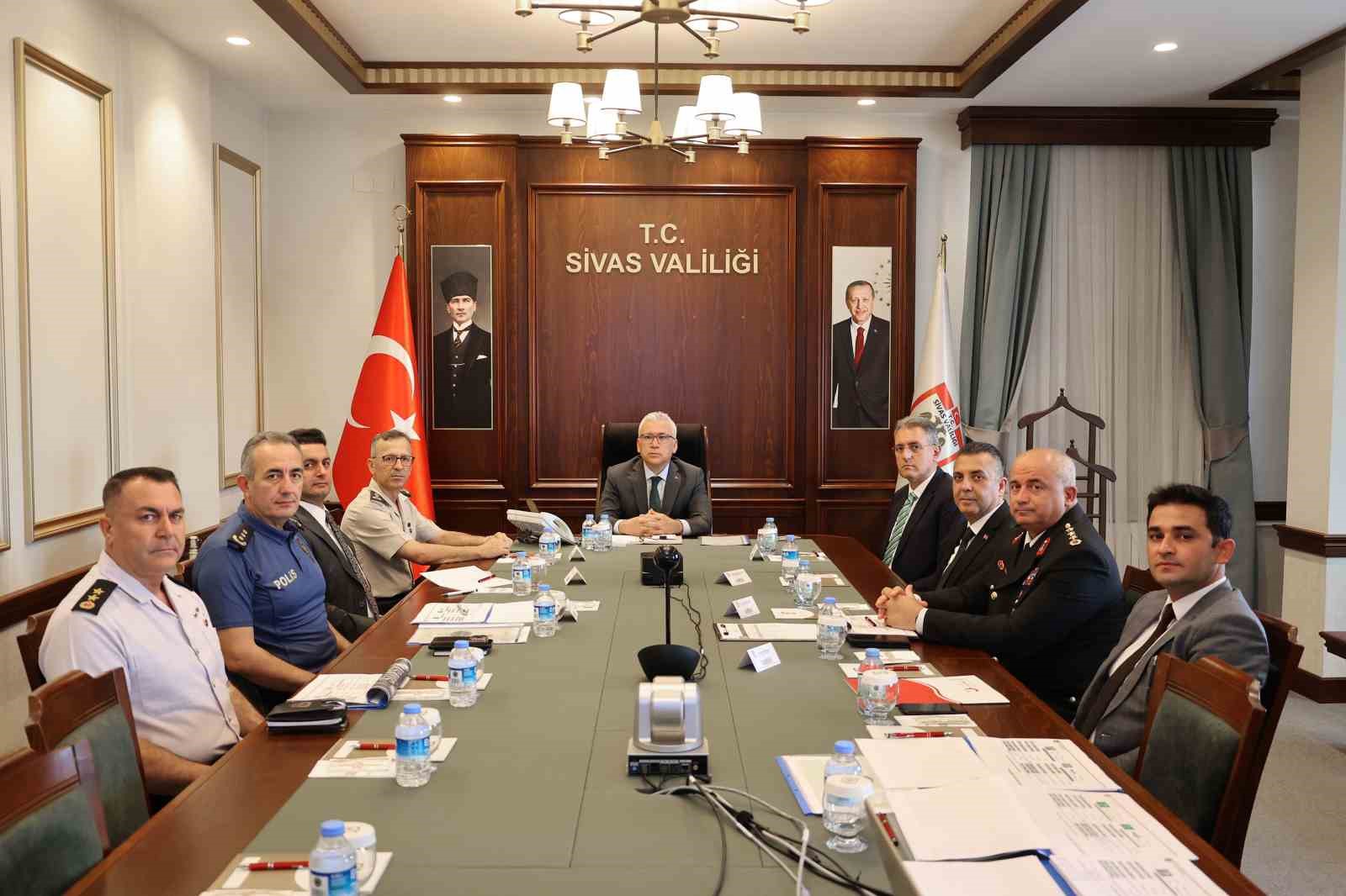 Sivas’ta asayiş olayları önceki yılın aynı dönemine göre yüzde 16 azaldı