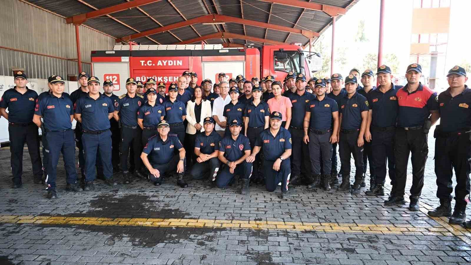 Başkan Çerçioğlu ateş savaşçıları ile bir araya geldi