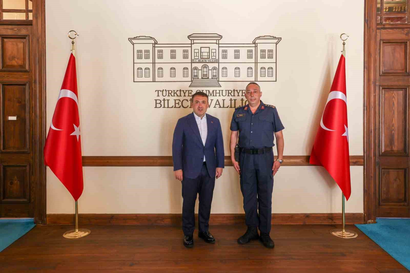 Bilecik&rsquo;te yeni komutanlar g&ouml;reve başladı
