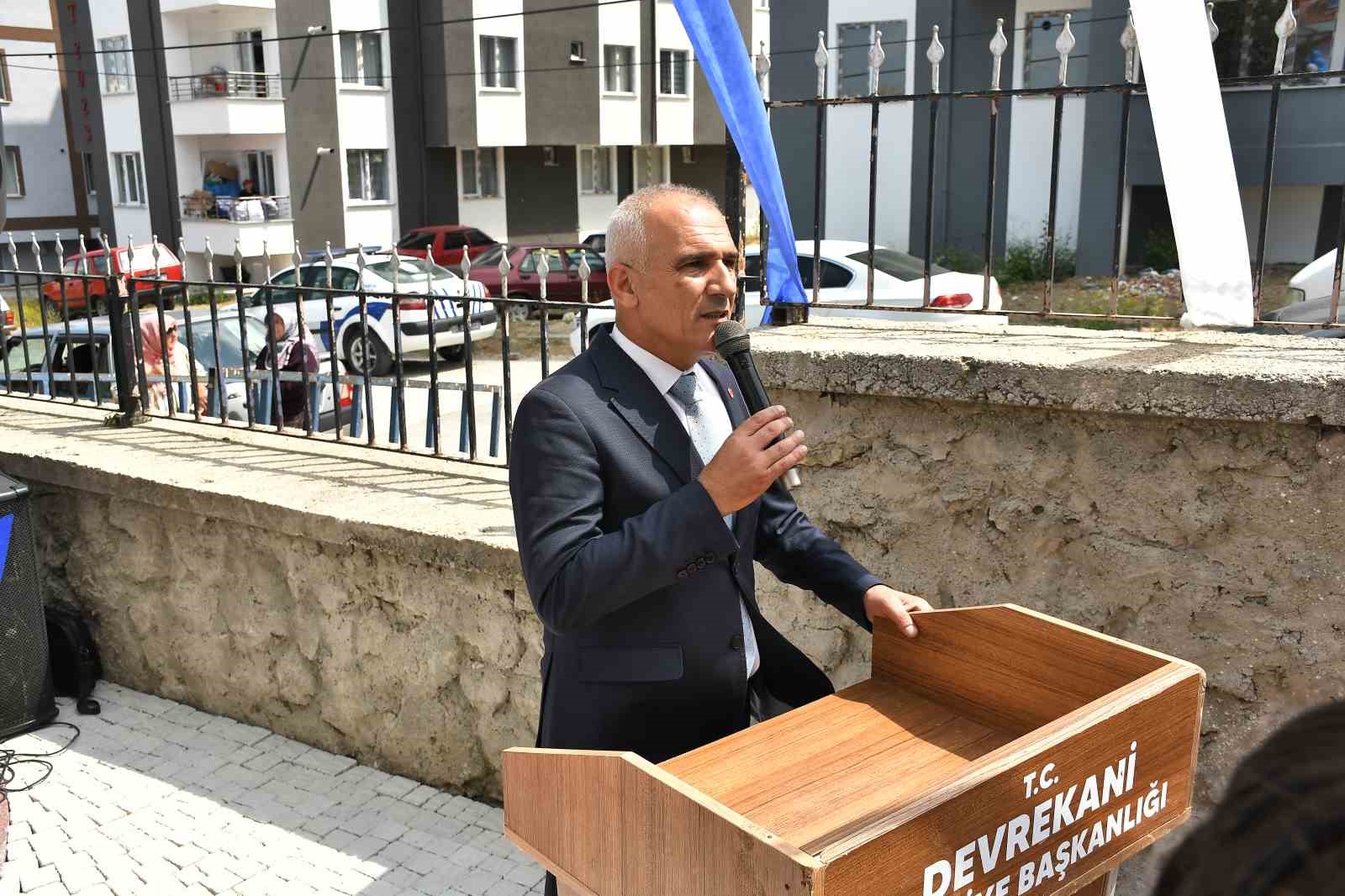 Devrekani Belediyesi bir projenin daha açılışını yaptı