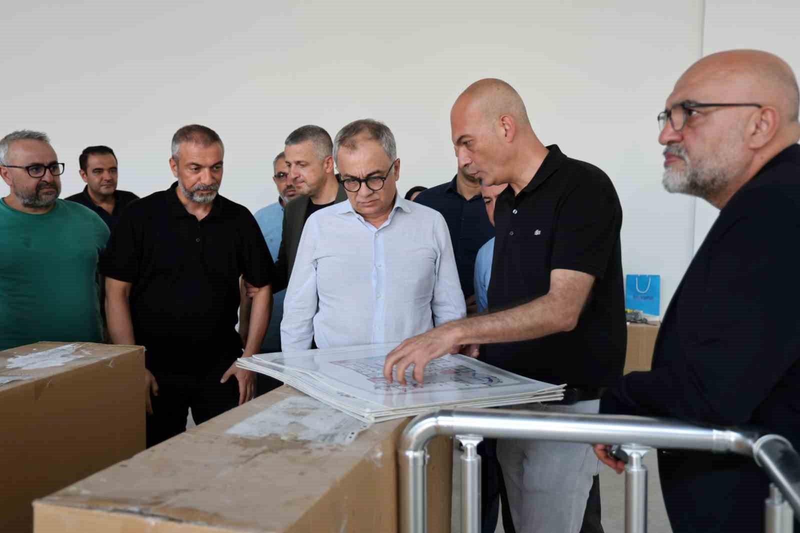 Genel Sekreter Bara&ccedil;lı&rsquo;dan yatırım turu
