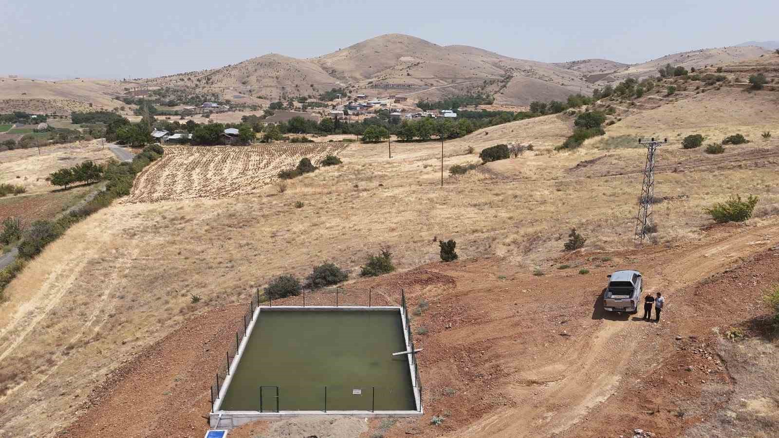 Elazığ İl Özel İdaresi’nden 6 adet sulama suyu tesisi