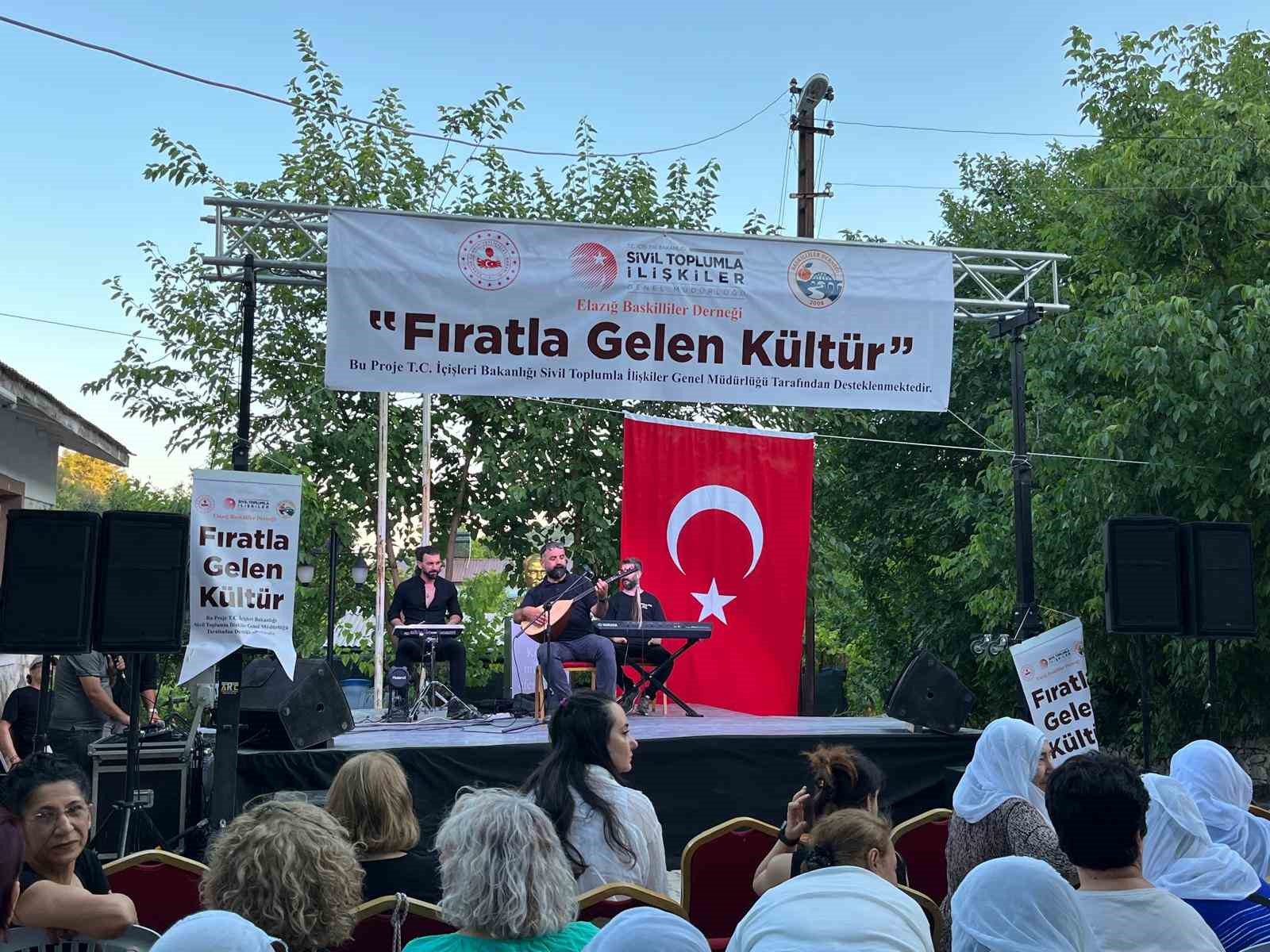 "Fırat’la Gelen Kültür" projesi Beyelması köyünde hayata geçti