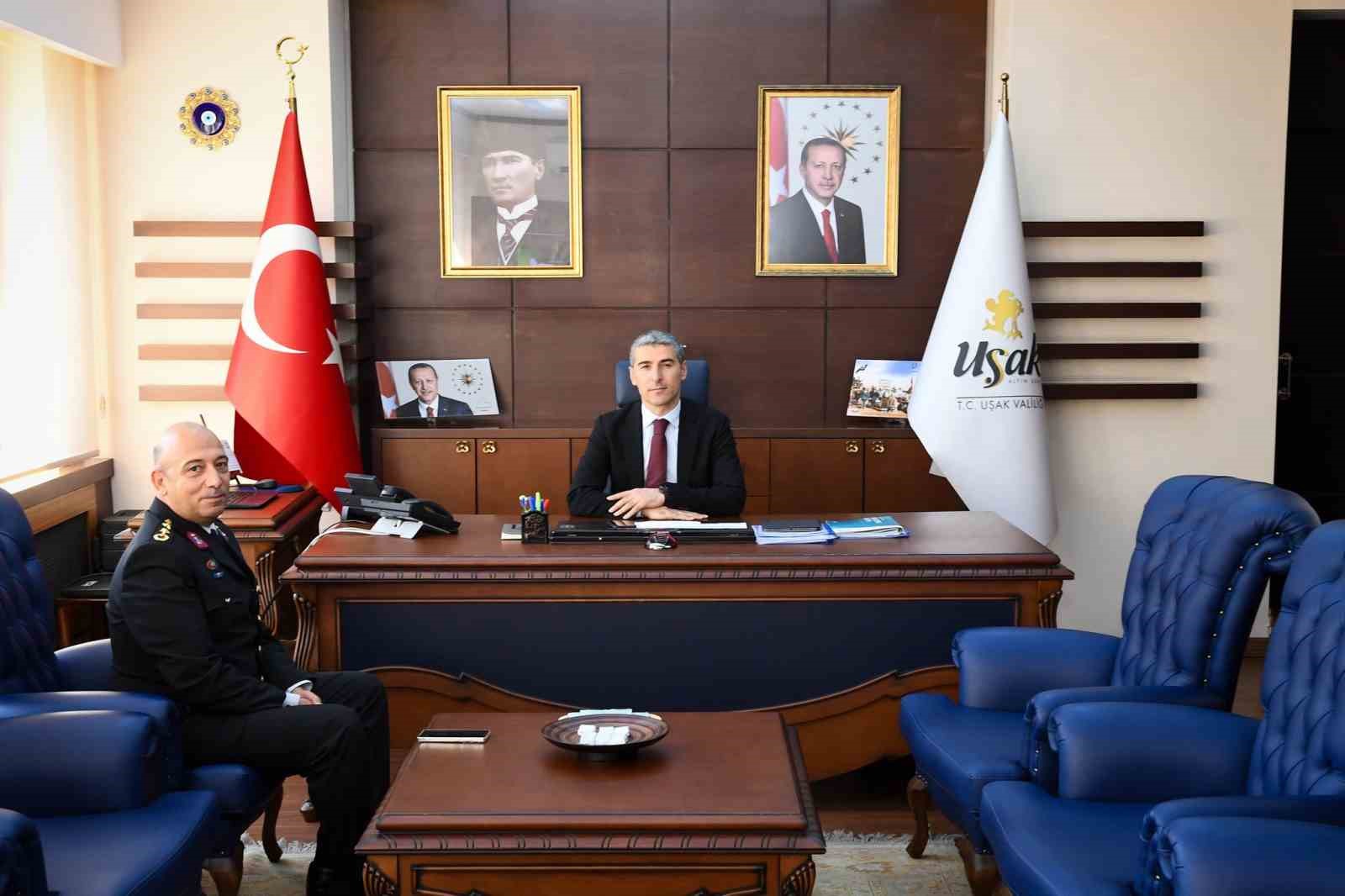 Uşak İl Jandarma Komutanı Özgür Kılıç görevine başladı