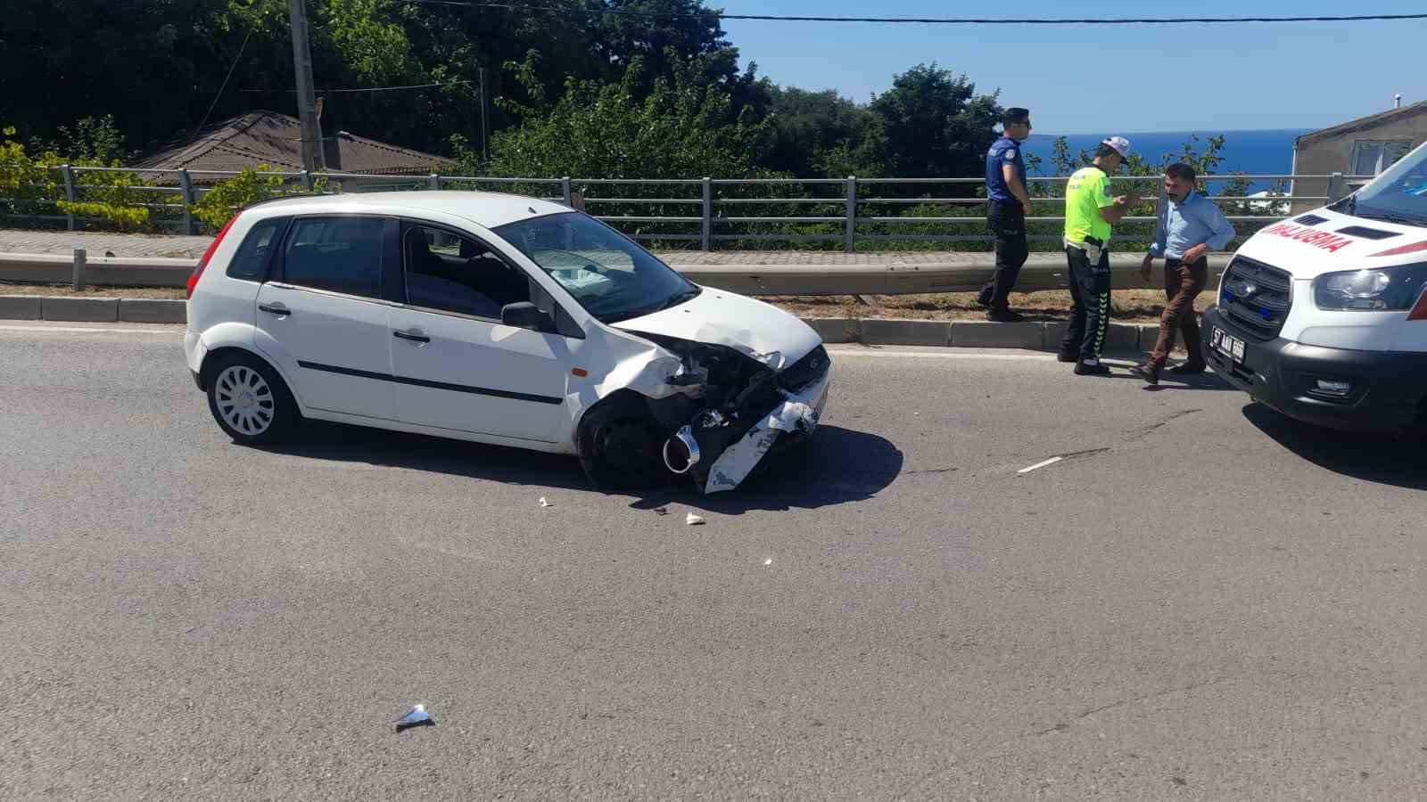 Sinop&rsquo;ta kaza: 1 yaralı
