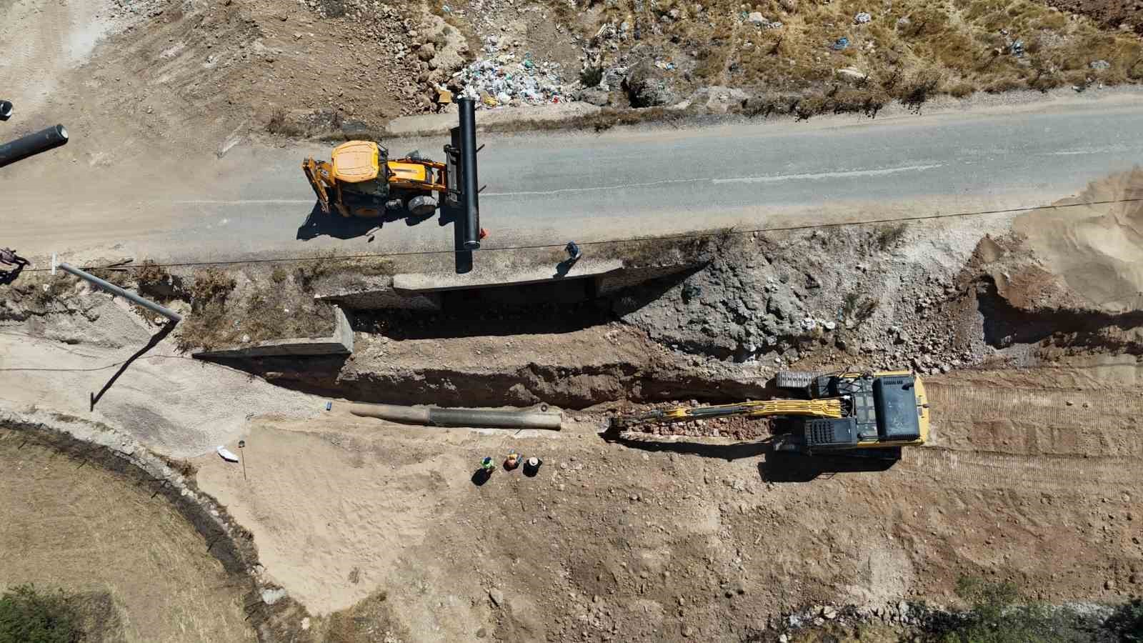 Mardin İçme Suyu Projesinde çalışmalar sürüyor