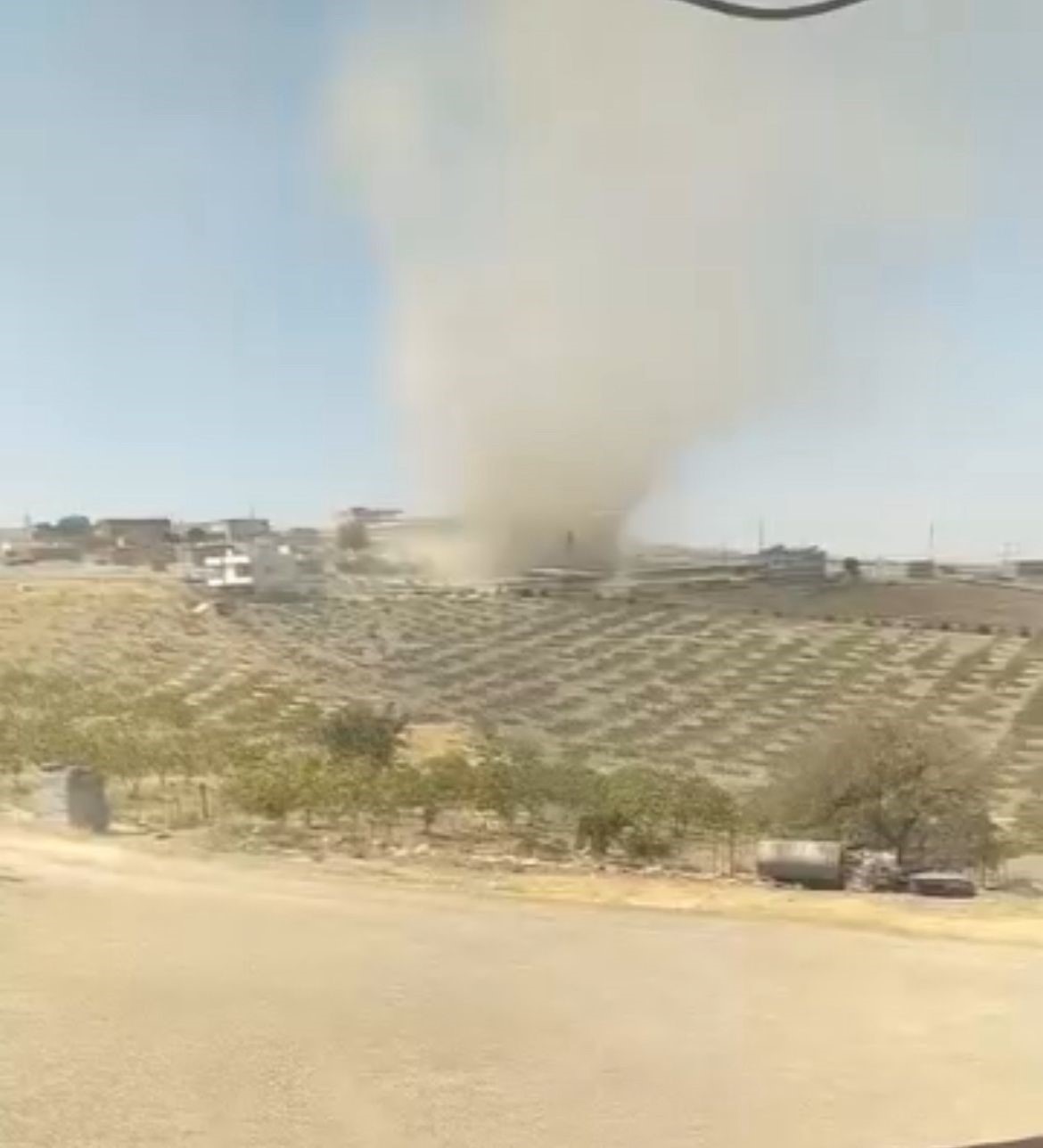 Batman’da hortum etkili oldu