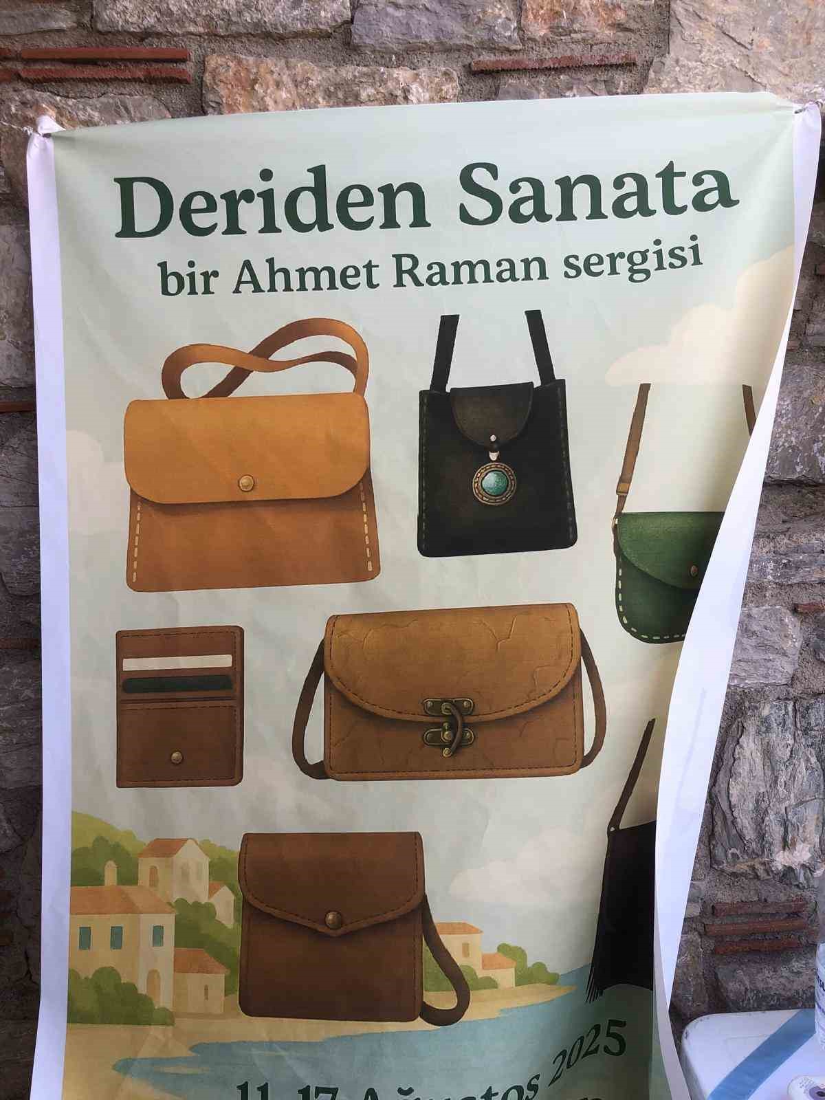 Dat&ccedil;a&rsquo;ya yerleşti, deriden sanata uzanan yolculuğa &ccedil;ıktı
