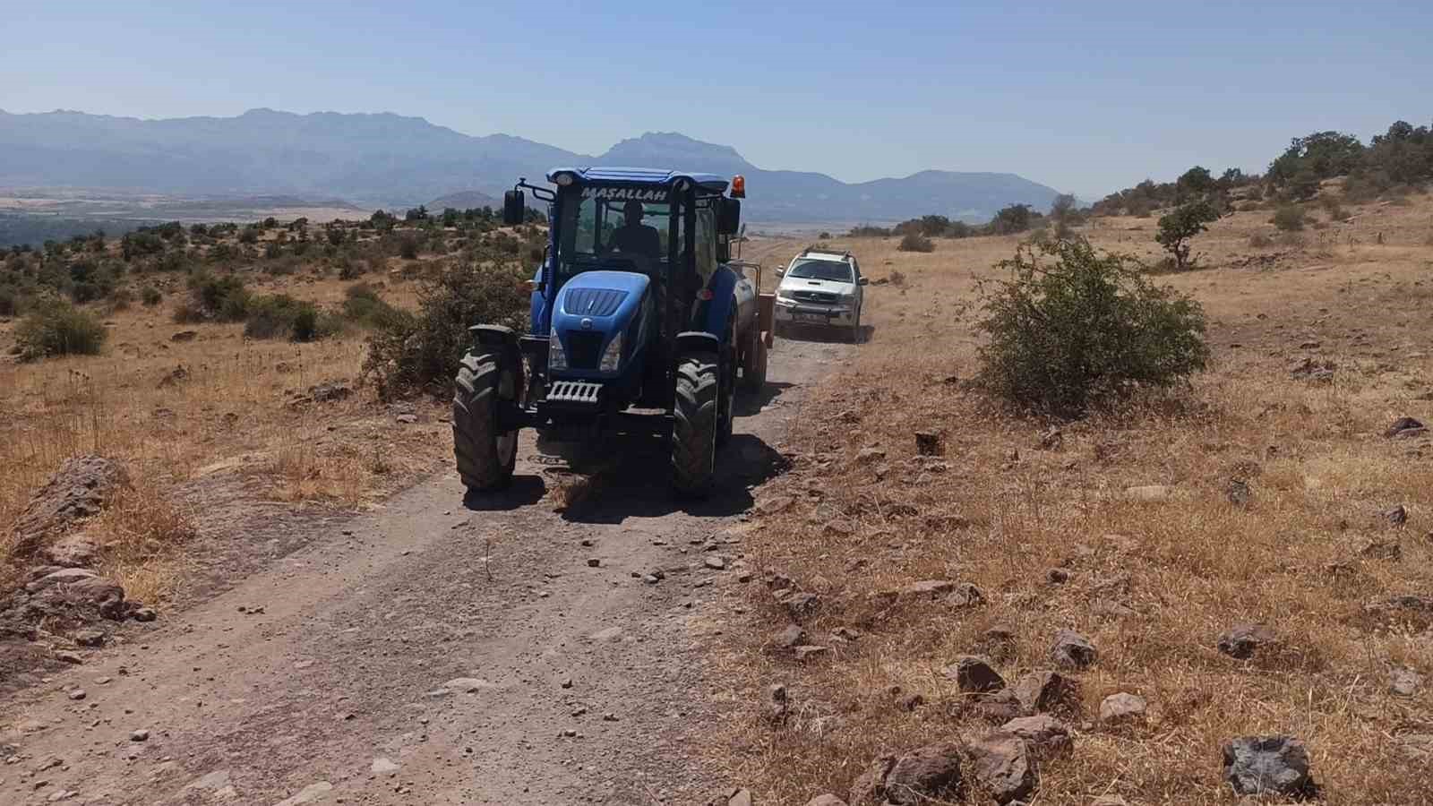 Konya’da ormanlık alanda yangın paniği