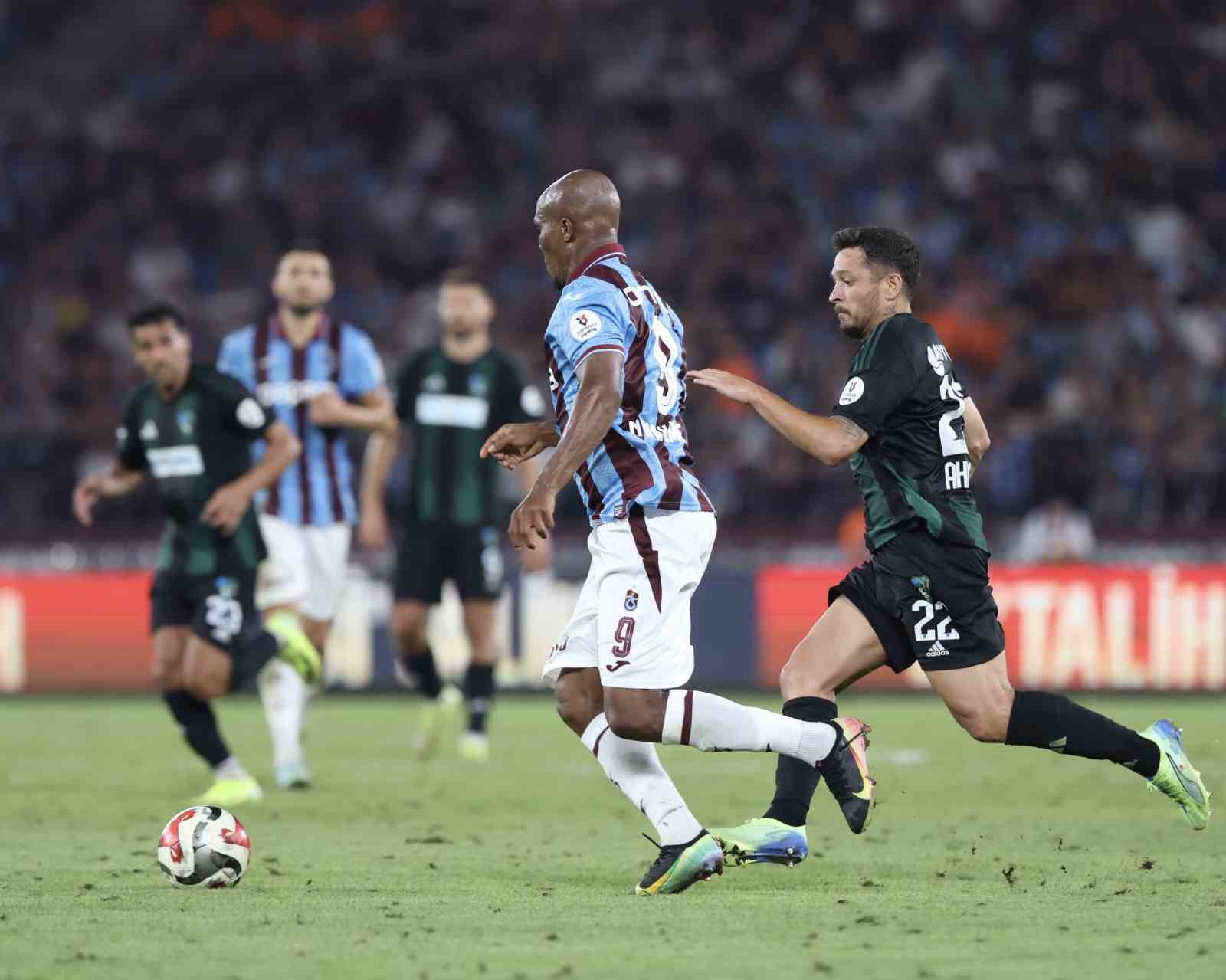 Trendyol Süper Lig: Trabzonspor: 1- Kocaelispor: 0 (Maç sonucu)
