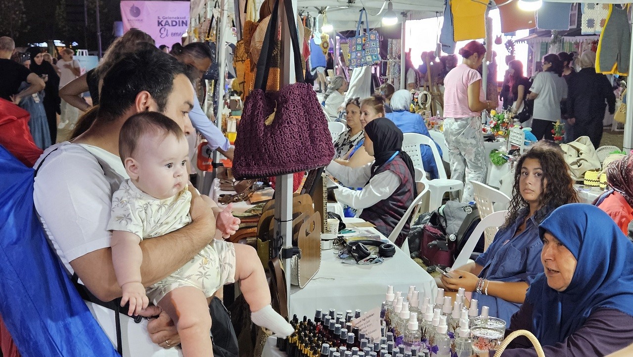 Kadın El Emeği Festivali’ne yoğun ilgi