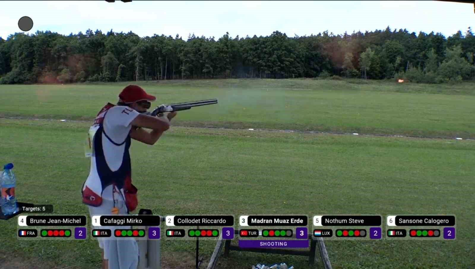 Aydınlı milli sporcu Madran’dan tarihi altın madalya