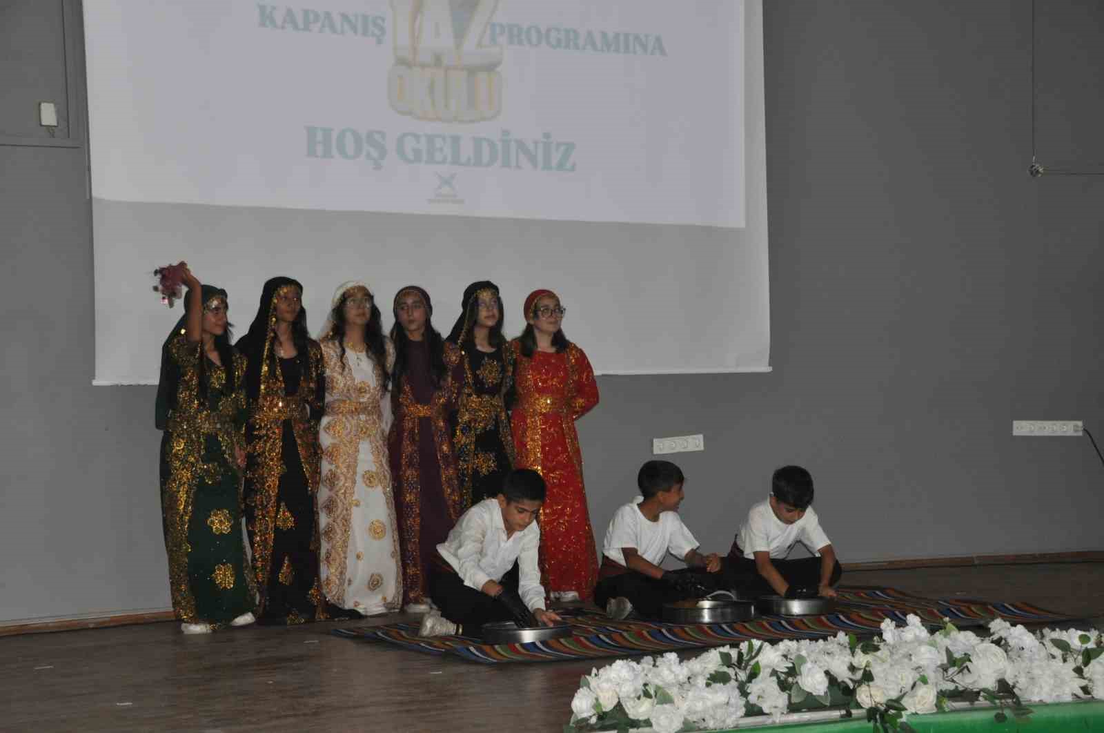 Bulanık&rsquo;ta T&Uuml;GVA yaz okulu kapanış programı d&uuml;zenlendi
