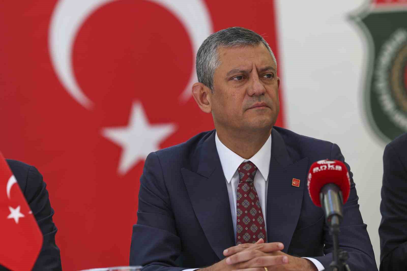 CHP Genel Başkanı Özel: "Genel af, Türkiye’nin konuştuğu, konuşacağı bir şey değil, doğru da değil"
