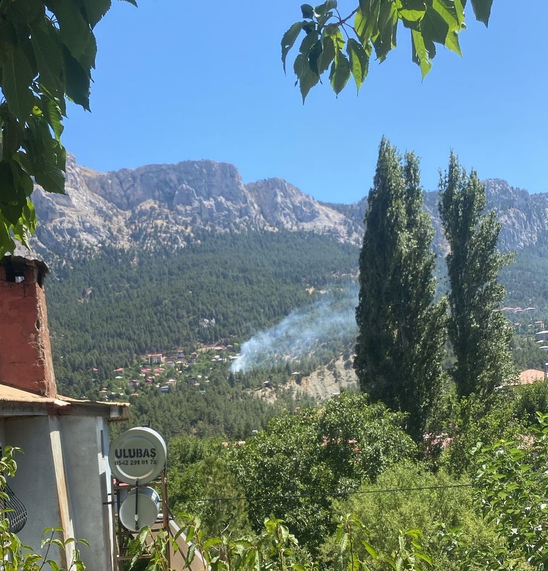 Pozantı’da çıkan orman yangını kontrol altına alındı