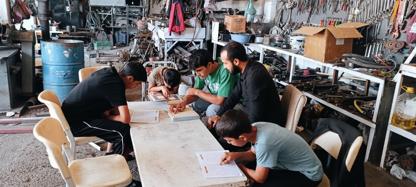 Sanayi çıraklarına atölyelerde Kur’an eğitimi