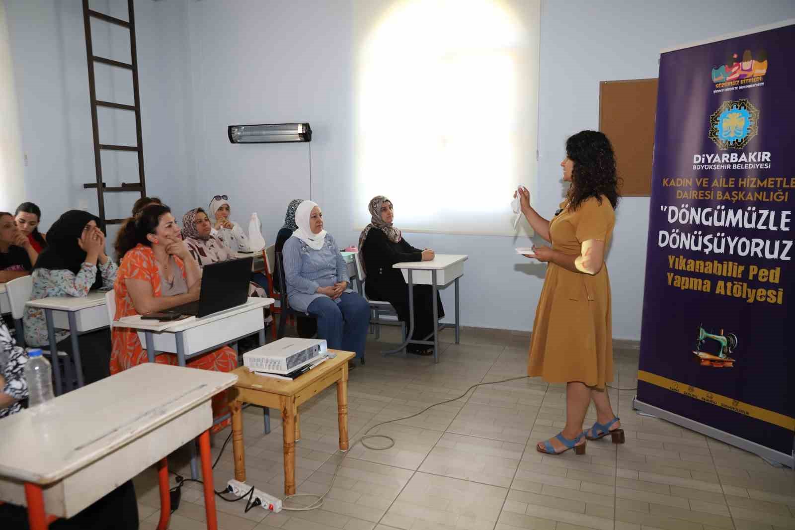 Diyarbakır’da ‘Bir kendime bir arkadaşıma dikiyorum’ atölyesi