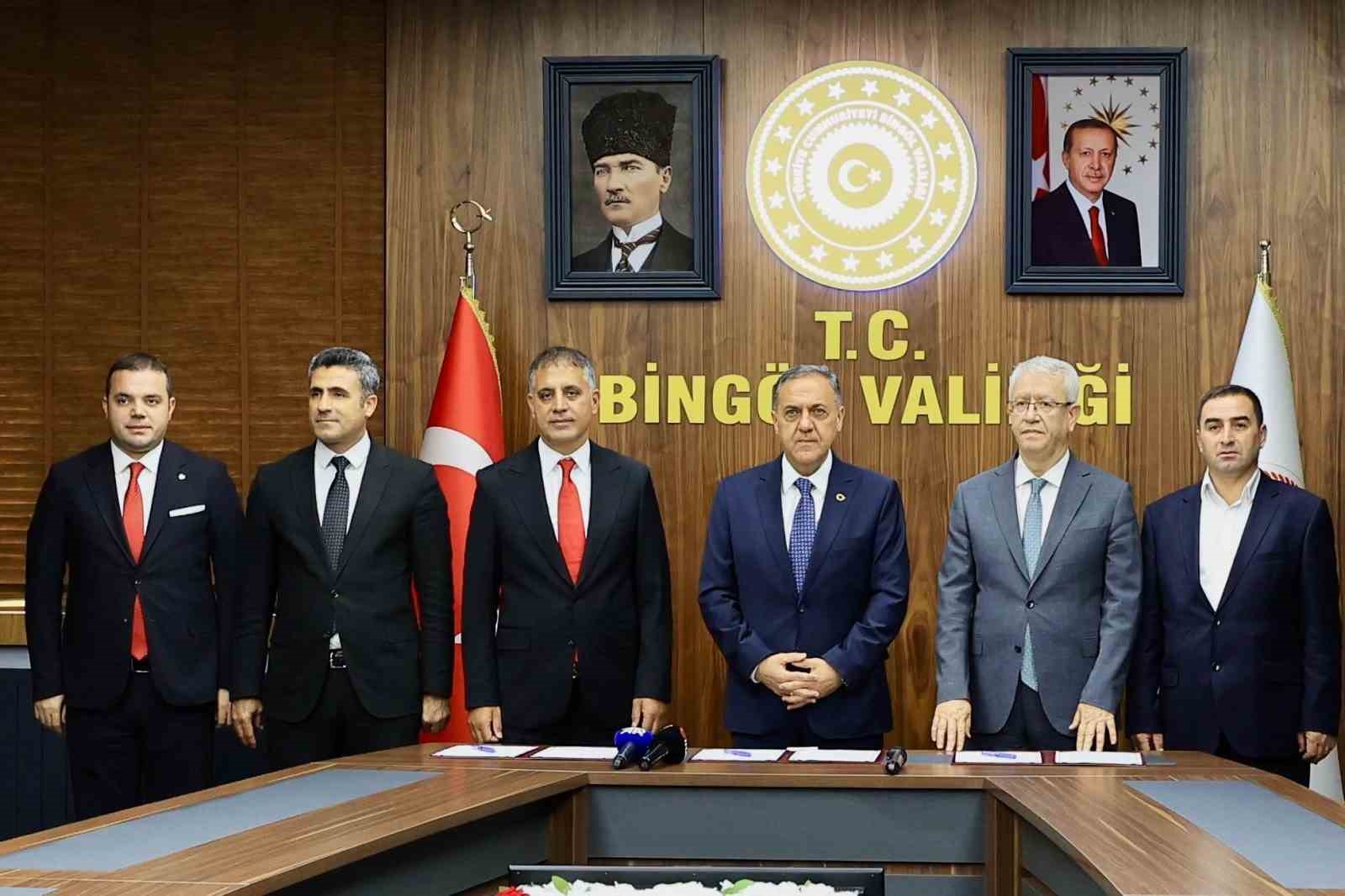 Bingöl’de okul yapım protokolü imzalandı