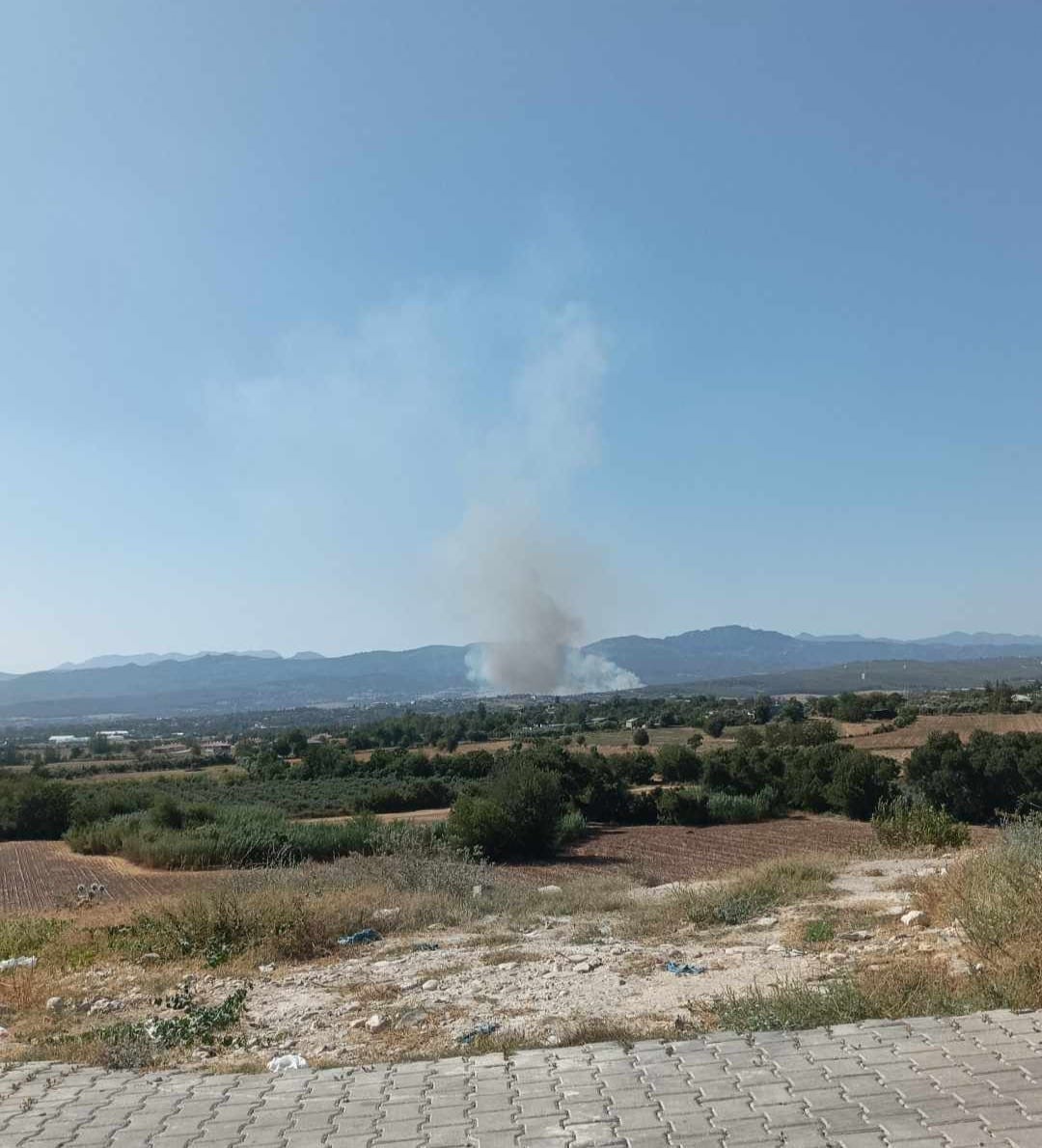 Osmaniye’nin Sumbas ilçesinde orman yangını başladı