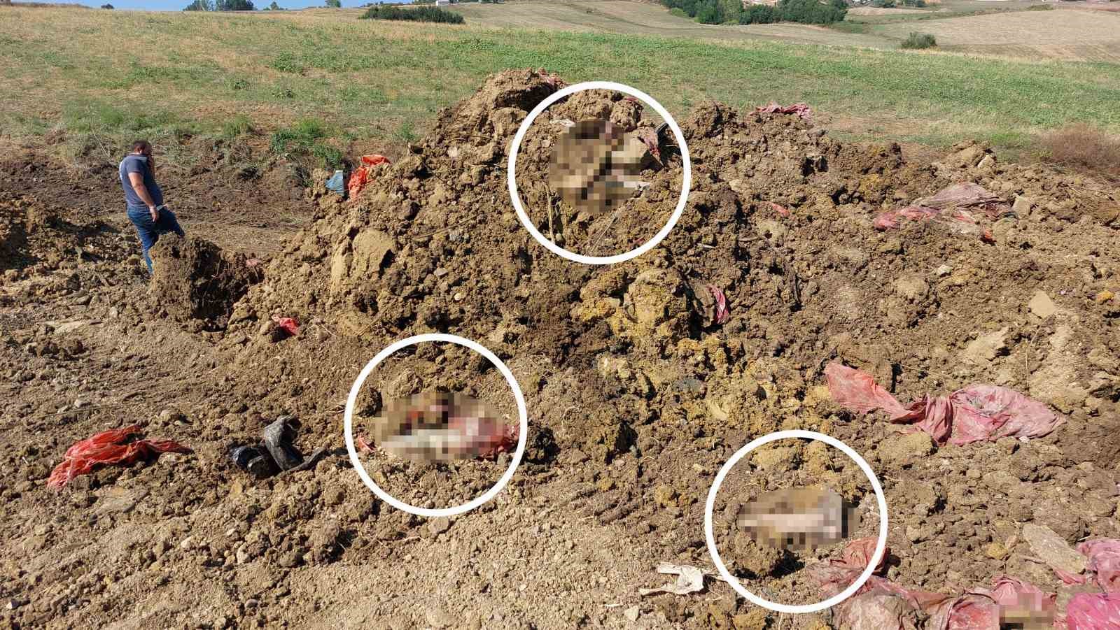 Drenaj çalışmasında bulunan insan ayakları polisi alarma geçirdi