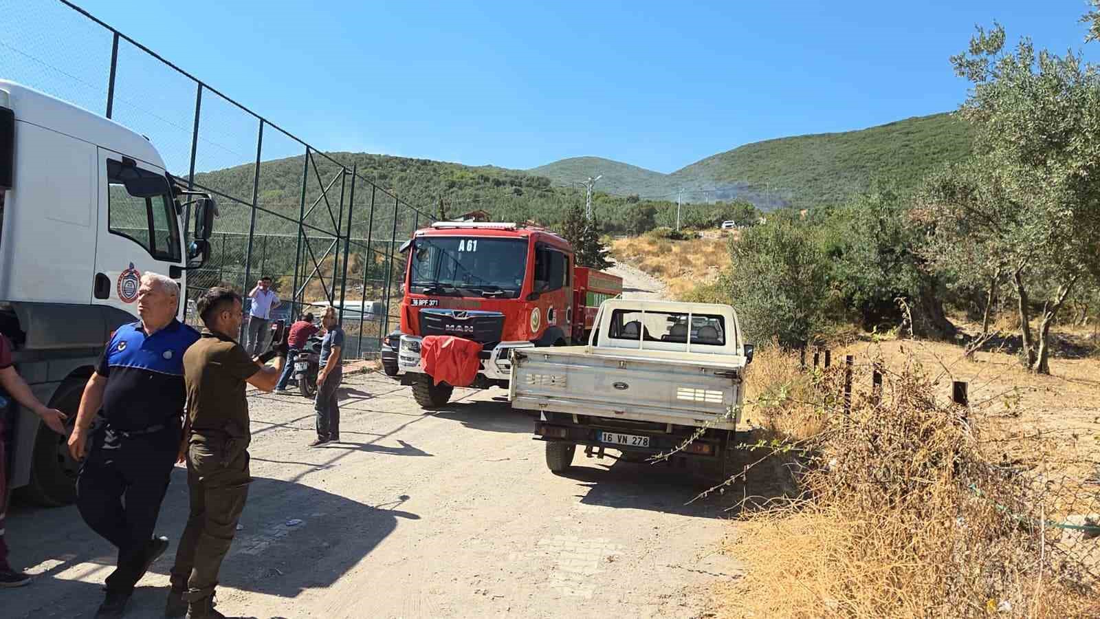 Orhangazi&rsquo;de orman yangını korkuttu
