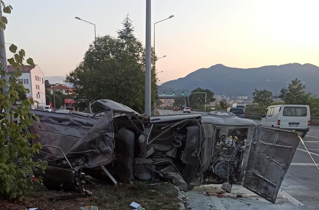 Giresun’da feci kaza: 1 ölü