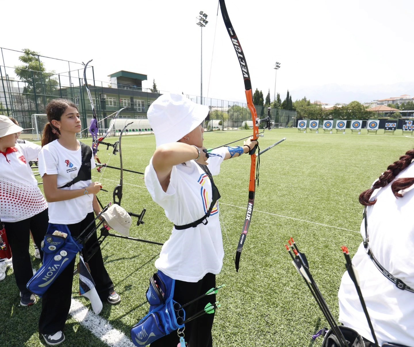 Hedefe tam isabet yapan okçular şampiyona biletini aldı