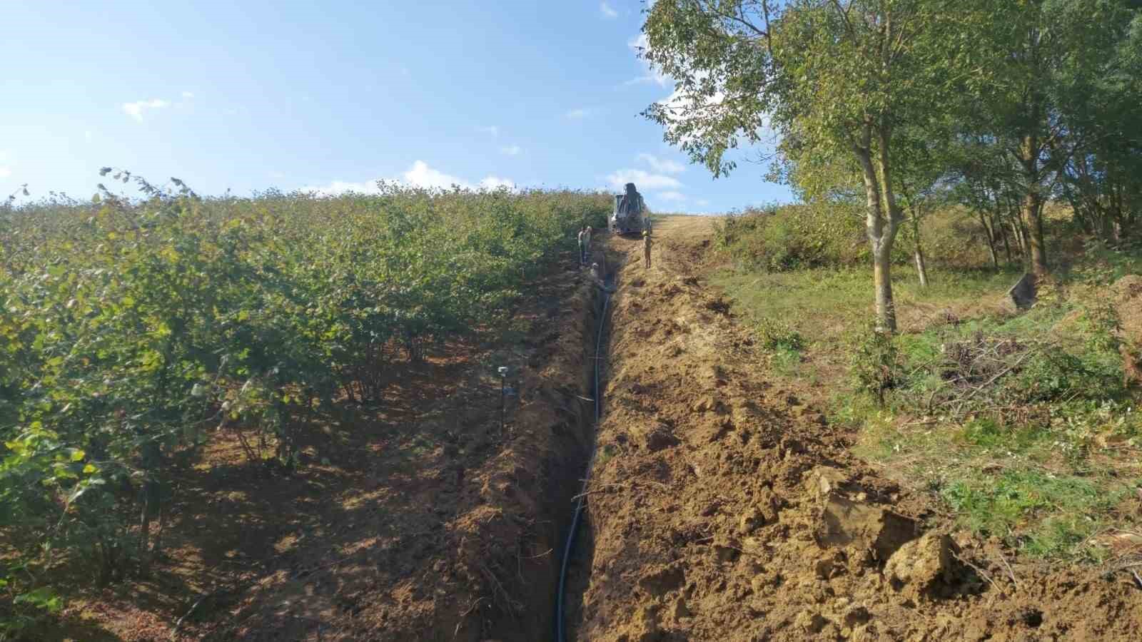 2 bin 793 hektarlık tarım arazisi sulama suyuyla buluşacak