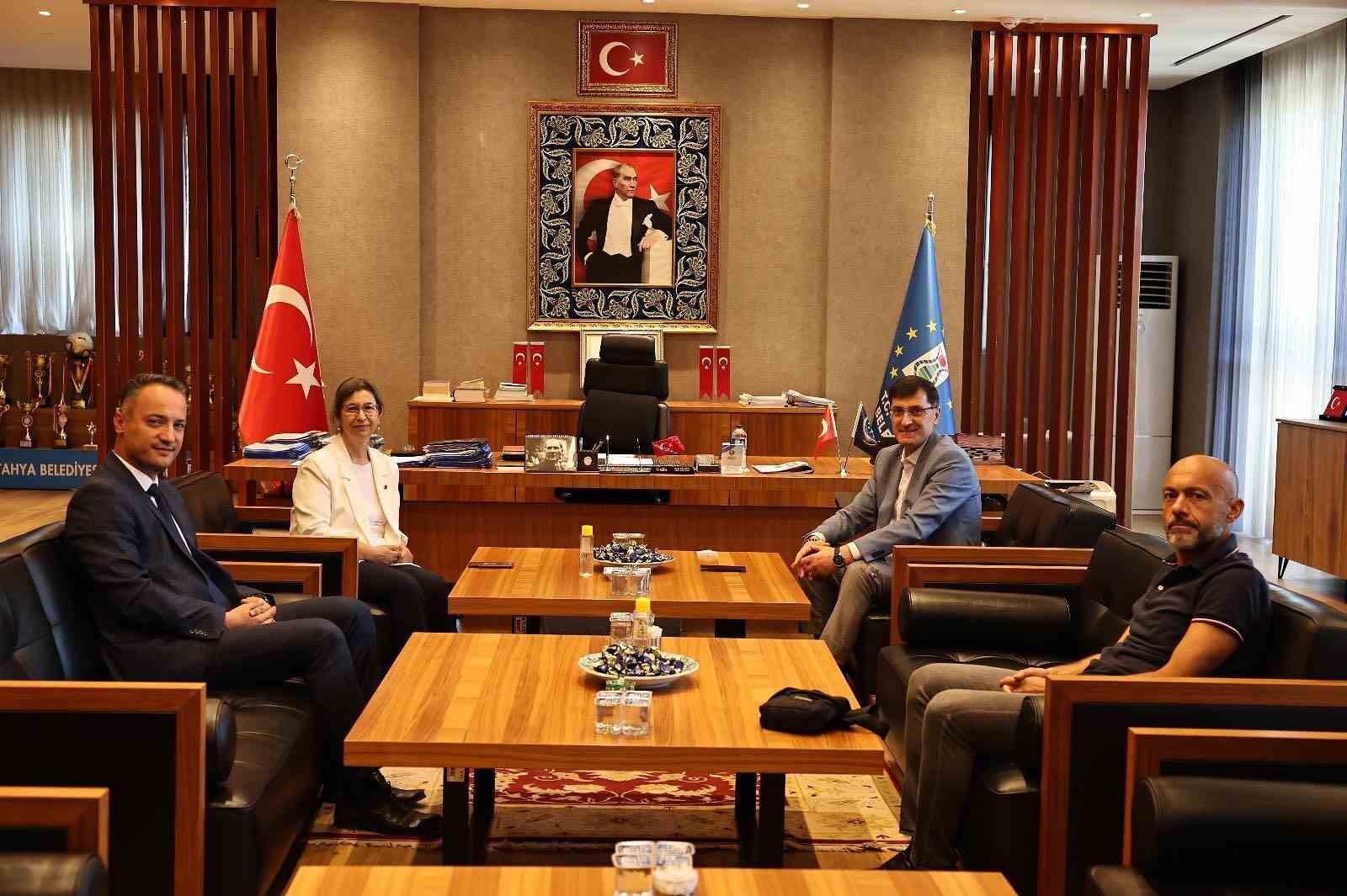 İLBANK Eskişehir Bölge Müdürü Emel’den Belediye Başkanı Kahveci’ye ziyaret