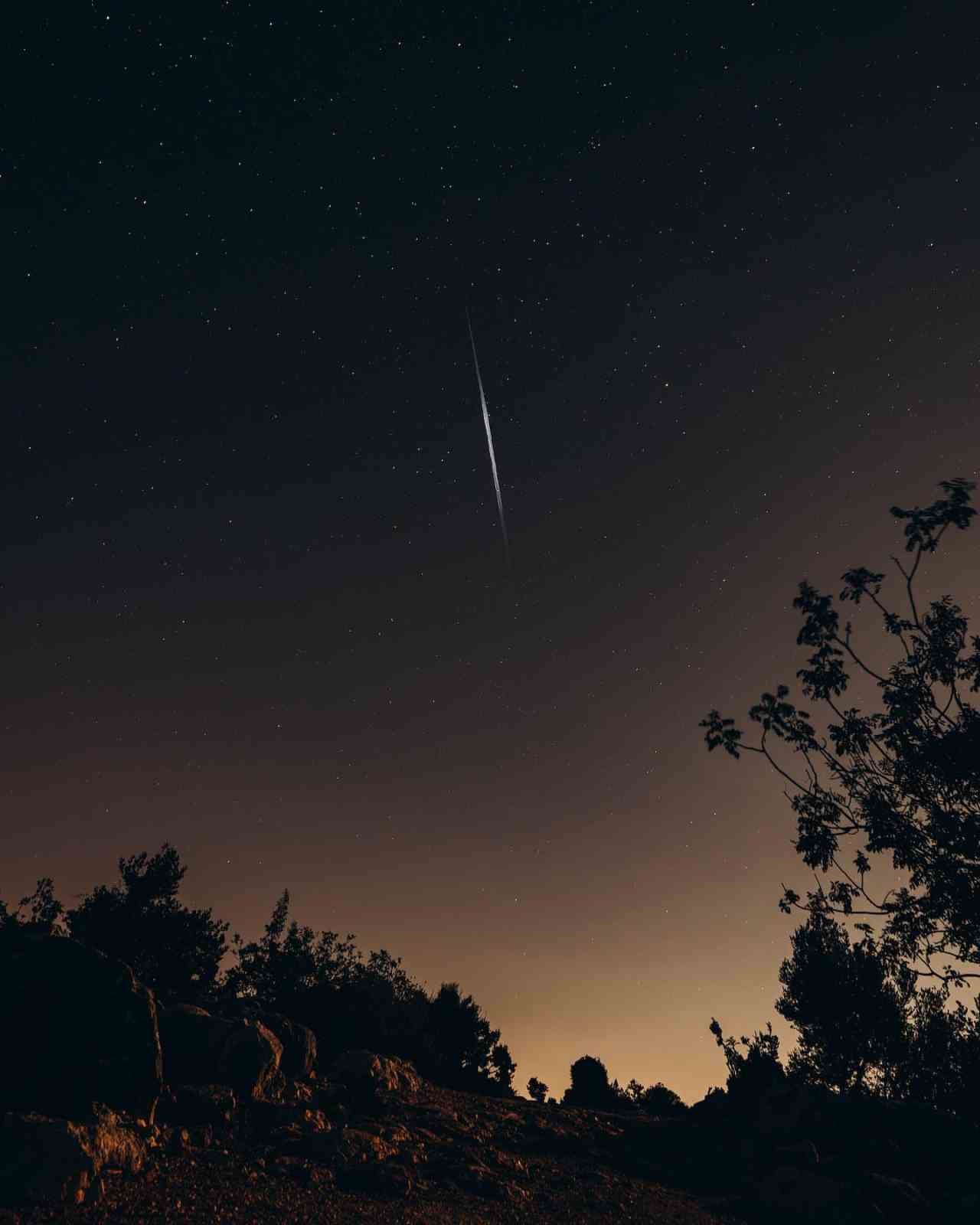 Dorlion Arama Kurtarma ekibi meteor yağmurunu zirveden izledi
