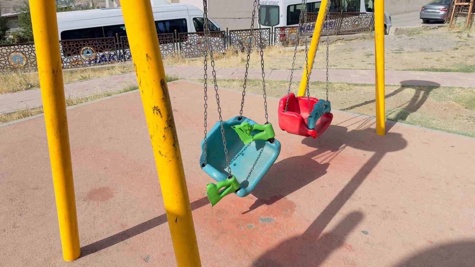 Şehit Çetin Deniz Oyun Parkı ikinci defa tahrip edildi