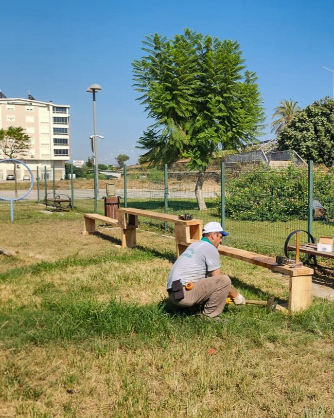 Manavgat Belediyesi k&ouml;pek eğitim parkına yeni parkurlar ekliyor
