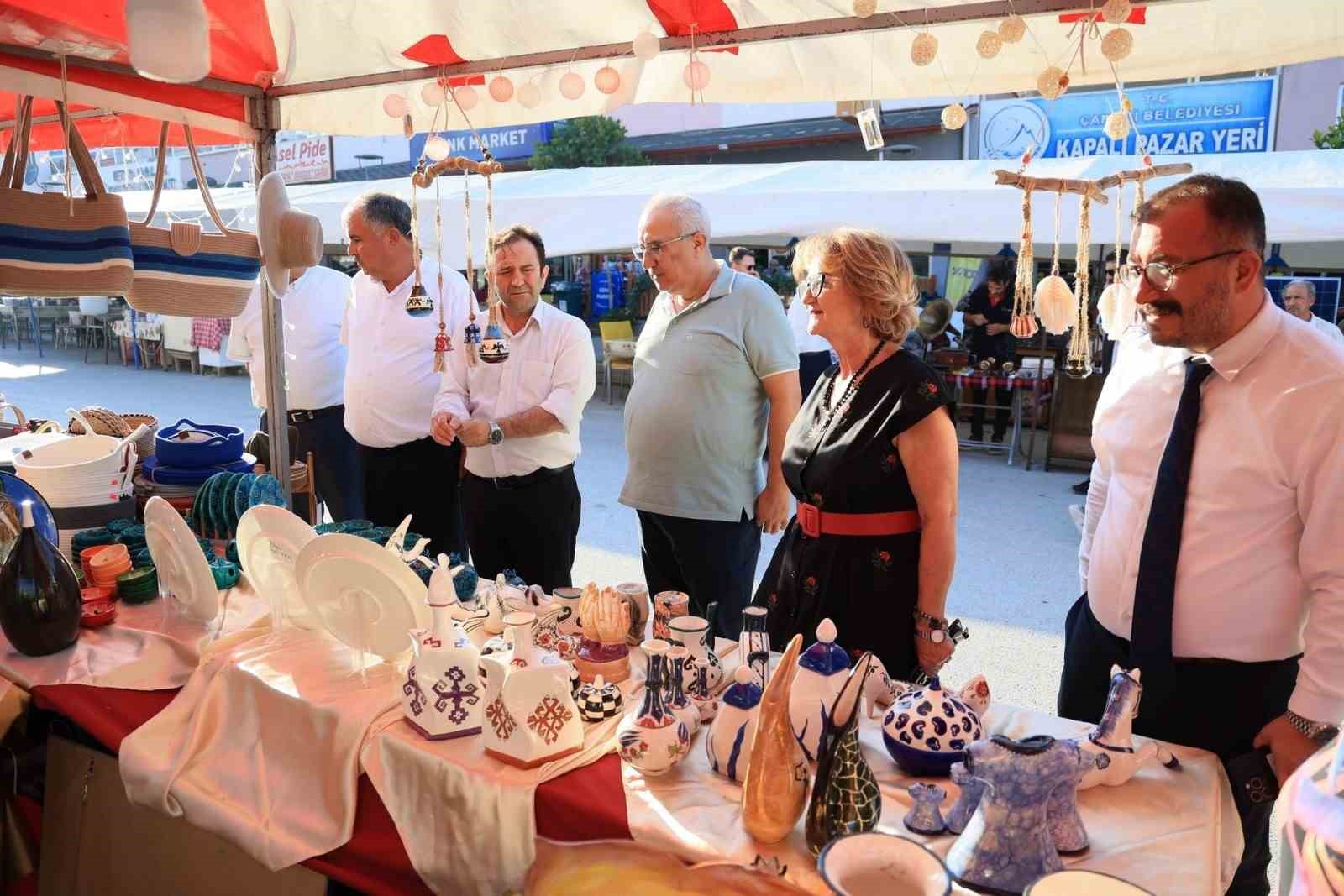 &Ccedil;ameli Festivaline komşu il&ccedil;elerin belediye başkanlarını ağırladı
